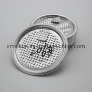 ISO9001 206# Easy Peel Aluminum Canning Jar Lids High Quality