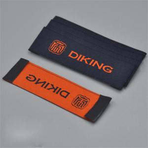 China High Density Clothing Woven Fabric Tags With Custom Design supplier