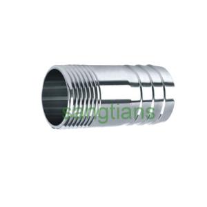 Stainless Steel Male Screwed Thread tri clamp end Air Hose Connector