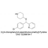 2-[(4-Chlorophenyl)(4-piperidinyloxy)methyl]pyridine [122368-54-1]