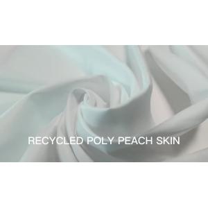Cheap Made In China Marine Recycled Poly Peach Skin Recycle Fabric