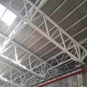 China Steel Truss Roofs Steel Metal Trusses Light Gauge Metal Frame Prefab Steel Truss Football Stadium supplier
