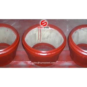 Ceramic lined reducer pipe