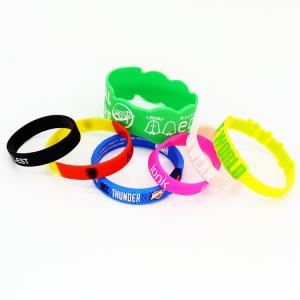 A Grade Quality Guaranteed Personalized Wristbands Silicone Rubber Band Wristband Custom