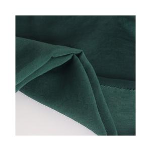 OEM Flannel Recycled Polyester Material Silk Like Synthetic Fabric For Sports Apparel Women Wear