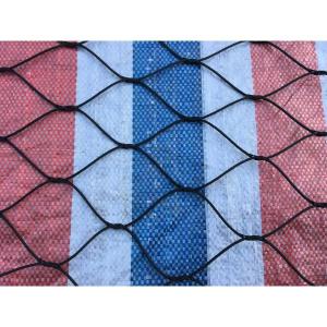 China Black Oxide Flexible Wire Rope Zoo Wire Mesh Grade 316 Stainless Steel Cable Netting​ supplier