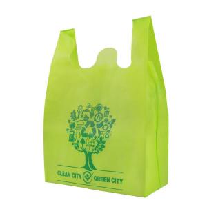 China T Shirt / W Cut Non Woven Polypropylene Tote Bags , Different Colors Reusable Non Woven Bags supplier