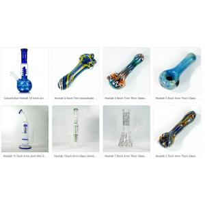smoking water pipes hookah(shisha) glass bongs manufacturer and trader form China for OEM ODM