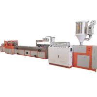 China PC Sunshine Profile Plastic Sheet Polycarbonate Profile Extrusion Machine 3 - 8m/Min on sale