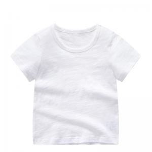 China cotton  short sleeve Blank  T shirts infants short t safty t shirts  knit wear soft breathable t shirts supplier