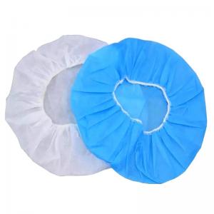 China Mens Use Disposable Surgical Caps , Round Veterinary Surgical Caps supplier