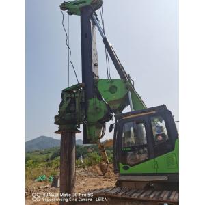 Diesel Low Headroom 20t Piling Rig 60m 200kNm Rotary Torque 30rpm