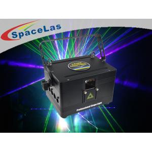 China Disco / Bar Stage Laser Light Projector 3 Watt RGB Full Color Home Laser Show Projector supplier