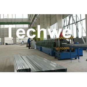 Q235 Cold Rolled Strip / Hot - Dip Galvanizing Steel Cable Tray Roll Forming Machine