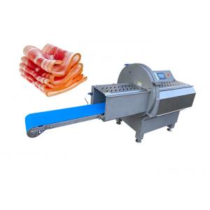 China PLC Control Industrial Electric Commercial Frozen Bacon Ham Meat Slicer supplier