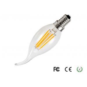 High Efficiency E12S 4W Filament Small Screw Candle Light Bulbs 35*120mm