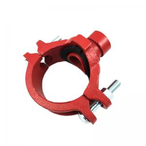 Double Claw Clamp PN10 FM UL Grooved Pipe Fittings with high quality