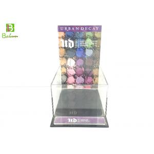 China Clear Acrylic POS Display , Acrylic Brochure Holders Polishing Surface Transparent supplier