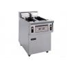 China 13*2L Electric 2-Tank Fryer / Commercial Kitchen Equipments With Oil Filter System wholesale