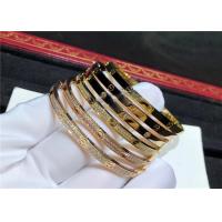 China Real Au750 Gold Cartier Bracelet Love Unisex 0.42 Carat Iconic Screw best jewelry manufacturer in china on sale