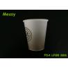 9oz Disposable Paper Cups With Color Gradually Changing , Eco Friendly