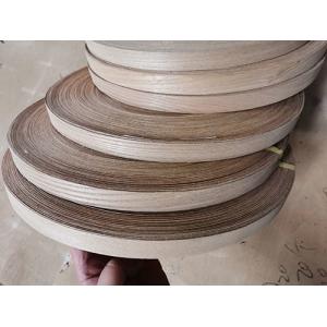 Width 2cm Red Oak Edge Banding 0.45mm Thickness Iron On Timber Veneer Edging