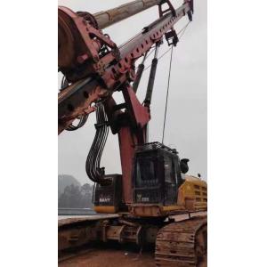 SANY SR285 2018 Used Rotary Drilling Rig 5Rpm-24Rpm Used Water Drilling Equipment