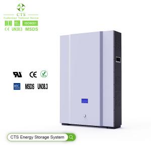 China CTS 10KWH energy storage battery lifepo4 Power Wall 48v 200ah lithium ion Home Solar Energy Storage Battery supplier