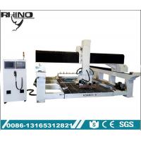 China Mold Making 4 Axis ATC CNC Router Machine With Left Right Tilting Spindle 90 Degree on sale