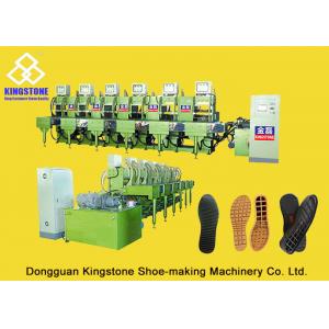 Semi Automatic One Color Rubber Sole Making Machine For High Grade Leather Shoes