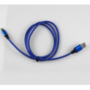 China Good Charging Mobile Usb Cable / 5a 1m 2m 3m Type C Data Cable Blue Color supplier