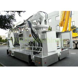 China High Reliability Hydraulic Mobile Crane Box Boom Design For Lifting Cargoes supplier
