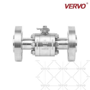 China RPTFE a válvula de bola furada completa DN15 da válvula bola AUGE DEVLON PTFE 1/2” 1500 libra F304 forjou o aço supplier