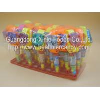 China Sweet Colorful Novelty Candy Toys Fruit Flavor Compressed Hard Candies on sale