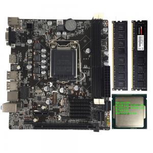 PCWINMAX LGA 1155 Combo H61 Motherboard + i5 3470 Quad Core CPU + 16GB DDR3 RAM + Fan Kit