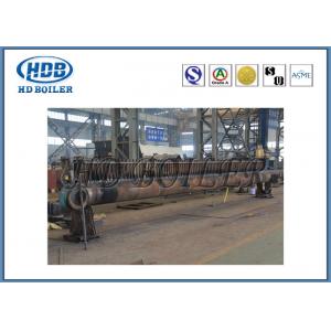 Coal Fired Boiler Manifold Headers , Hot Water Boiler Manifold Distributing Header Customized Color Painted