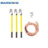 Galvanized Copper Electrical Grounding Rod Adapt For Transmission Line