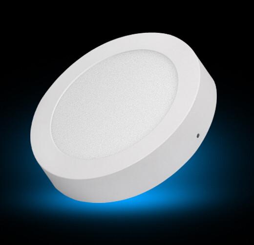 24W led round flat surface mounted panel lighting with CE RoHs led ceiling light