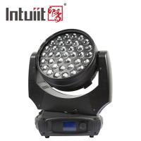 China 37*10W RGBW 4 In 1 Zoom Wash Moving Head Stage Light Beam Moving Led Wash on sale