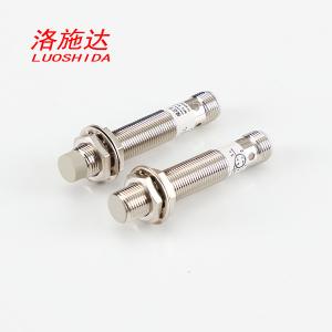 M12 24VDC Cylindrical Long Range Inductive Proximity Sensor For Metal Detection With M12 Plug