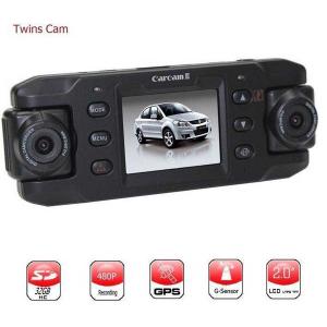 Dual Lens 140 Degree Wide Angle 2.0 inch High definition LCD Car Black Box Recorder