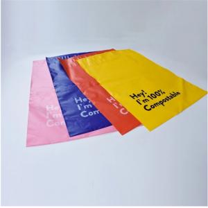 Biodegradable Mailer Bag Compostable Poly Bags Gravure Printing For Garment