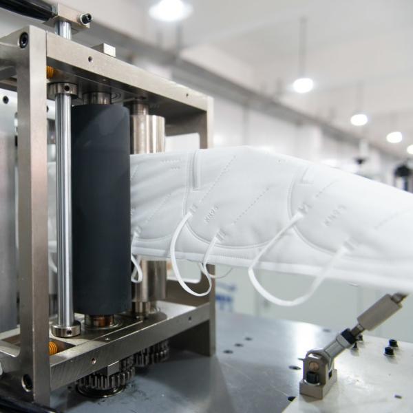 2700 Pcs/H Flat Folded Pollution Face Mask Production Line