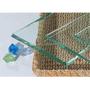 China Solar Clear Float Glass with Various Size Of Panel and 91.5 Transmittance wholesale