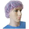 China Disposable PE Shower Cap with Cherry Design in Pink wholesale