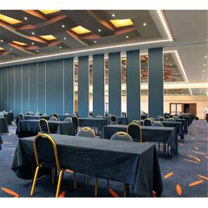 China Fire Proof Folding Partition Office Folding Doors Room Dividers For Meeting Room supplier
