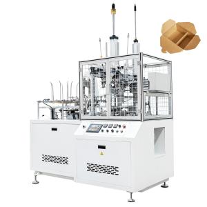 China Máquina automática de la fabricación de cajas del almuerzo/máquina de papel disponible de la fabricación de cajas supplier