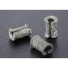 Filtrage avec argent et cuivre blanc filet de fil tissé de 0,11 mm de diamètre de fil