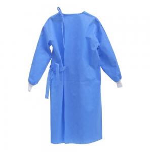 China Medical Disposable Coverall Suit , Chemical Protective Coveralls Nonwoven Safety supplier