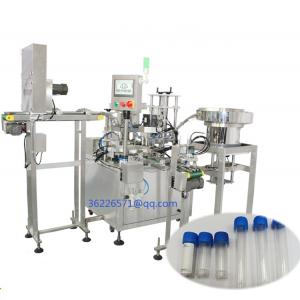 vaccine Cell sap Medical fluid lotion viscous liquid vial acid testing filling capping packaging production machine
